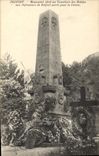 Vintage Postcard Militaria War of 1870 Belfort Monument raised with the cemetery of the mobiles