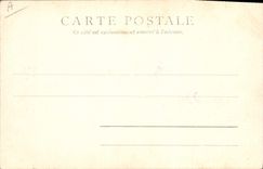 Vintage Postcard Warship Admiral Baudin