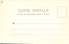 CPA Bateau de Guerre L'Amiral Trehouart Garde Cotes Cuirasse