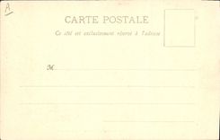 Vintage Postcard Warship the lance torpedes of Alarm