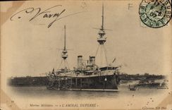 CPA Bateau de Guerre L'Amiral Duperre