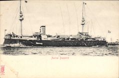 CPA Bateau de Guerre Amiral Duperre