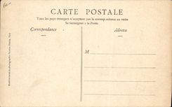 Vintage Postcard Warship Admiral Trehouart Garde Dimensions Armours