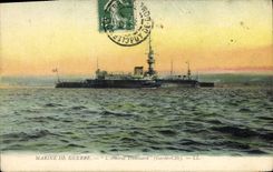 CPA Bateau de Guerre L'Amiral Trehouard Garde Cote