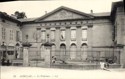 Vintage Postcard Prefecture Aurillac (animee)
