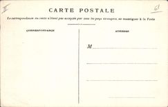 Vintage Postcard Prefecture Alencon Militaria