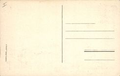 Vintage Postcard Annecy the statue To doze and Prefecture