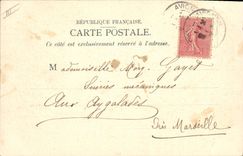 Vintage Postcard Avignon Offices of the Prefecture