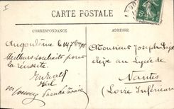 Vintage Postcard Angouleme Prefecture