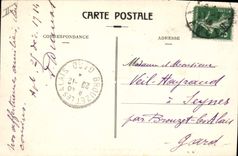 CPA Apt La Sous Prefecture et le Palais de Justice