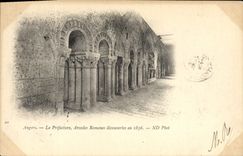 CPA Prefecture Arcades romanes decouvertes en 1836 Angers