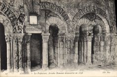 CPA Prefecture Arcades romanes decouvertes en 1836 Angers 