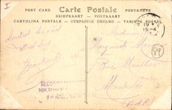 CPA Prefecture Ancien Palais Episcopal Auxerre