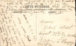 CPA Prefecture Auxerre Colonnes romanes