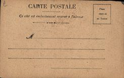 Postal Fantasia Ilustrador Criado 1904 la equitación Caballo Militaria