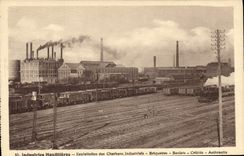 CPA Mine Mines Industries houillieres Exploitation des charbons industriels Briquettes Boulets Cribles Anthracite
