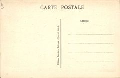 Vintage Postcard Mines Mines Minors Demolition of the chabron in a large vein