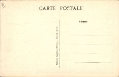 Postal Mina Minas Mineros que desciende en la mina