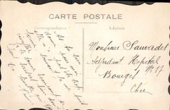 CPA Fantaisie (dessin a la main) Fleurs 