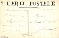 CPA Fantaisie (dessin a la main) Fleurs 