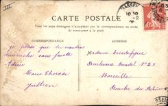 CPA Fantaisie (dessin a la main) Fleurs 