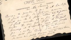 CPA Fantaisie (dessin a la main) Fleurs Hirondelles