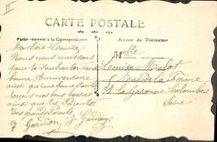 CPA Fantaisie (dessin a la main) Fleurs 