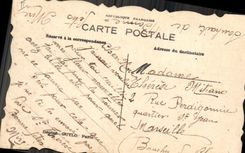 CPA Fantaisie (dessin a la main) Fleurs 