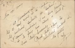 CPA Fantaisie (dessin a la main) Fleurs 