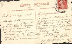 CPA Fantaisie (dessin a la main) Fleurs 