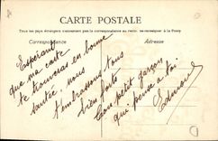 CPA Fantaisie (dessin a la main) Fleurs 