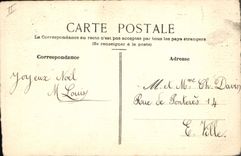 CPA Fantaisie (dessin a la main) Fleurs Sabot