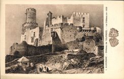 CPA Chateau Auvergne Chateau de Tournoel Le chateau en 1829
