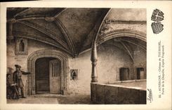 CPA Chateau Chateau de Tournoel Porte de la chapelle d'apres Fragonard