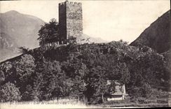 CPA Chateau Luchon Tour de Castelvieil