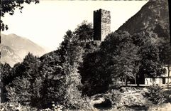 CPA Chateau Luchon Tour de Castelvieil