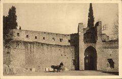CPA Chateau Cahors Les remparts et la porte Saint Michel