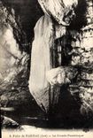 CPA Grotte Grottes Puits de Padirac Le Grande pendeloque