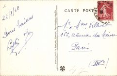 Vintage Postcard Cave Caves the pit of Padirac Seen partial of the room of the large dome