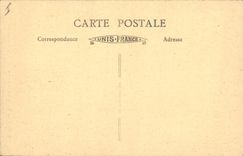 Vintage Postcard Cave of RP Muard the Pierre who Transfers Caves