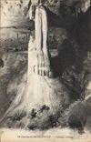 Vintage Postcard Cave Caves of Betharram giant Column