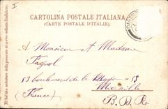 Vintage Postcard Grotte Capri Caves the grotta will azzurra