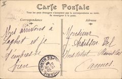 Vintage Postcard Cave Caves Sanctuary of Laghet the cave of Holy Madeleine