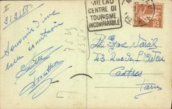 Vintage Postcard Cave Caves the Swallow-hole Armand In the virgin forest the cabbages flowers