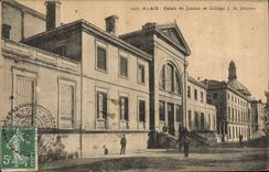 Vintage Postcard Law courts and college JB Dumas Went