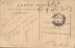 Vintage Postcard Law courts and college JB Dumas Went