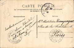 Vintage Postcard Law courts Aups VAr House of school Town hall Court of first instance Gendarmerie (chart toilee)