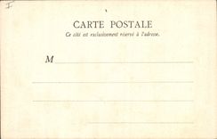 Vintage Postcard Law courts Angers Horse Carriage