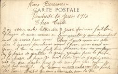 CPA Bateau de Guerre Amiral Charnier Croiseur Cuirasse de 1er rang 