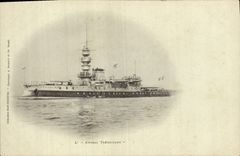 CPA Bateau de Guerre L'Amiral Trehouart